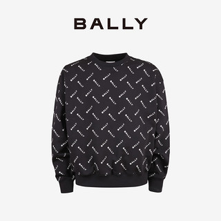 BALLY/巴利【】24春夏男士黑色卫衣6306485 黑色 XS