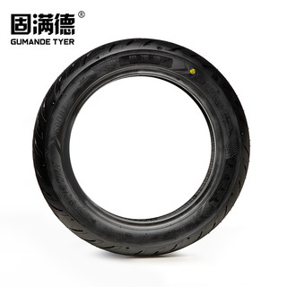 GUMANDE TYRE 固满德 天选之子半热熔摩托车12寸轮胎防滑刀疤纹真空胎90/90-12外胎