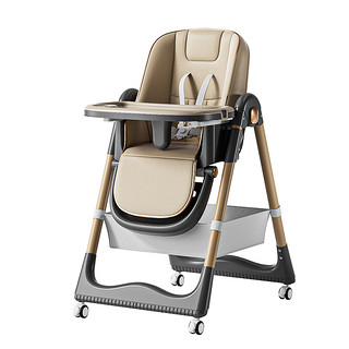 BOBEITOO 贝比途 宝宝餐椅婴儿家用儿童吃饭多功能餐桌椅升降折叠便携式座椅