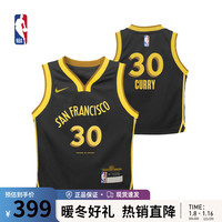 NBA金州斯蒂芬库里CE Drifit 23-24赛季SW球衣男篮球服运动速干背心 婴儿款 12M