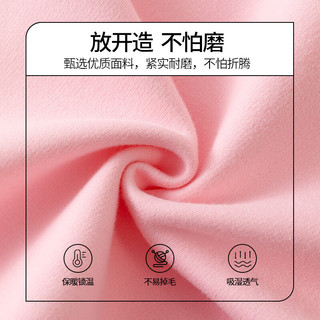 真维斯童装 JEANSWEST JNR女童加绒卫衣2024儿童保暖衣服中大童连帽衫洋气女孩秋冬上衣 杏/美美兔 120