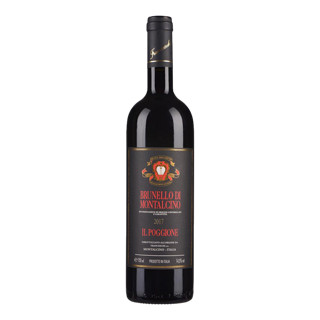 《葡萄酒爱好者》评分95：波吉欧酒庄  布鲁耐罗 干红葡萄酒 2017年份 750ml