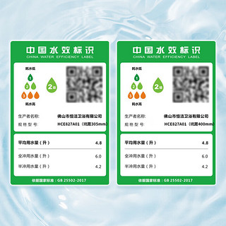 HEGII 恒洁 QS2 智能马桶一体机 305坑距