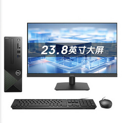 DELL 戴尔 成就Vostro 3030S 商务台式机 黑色（酷睿i5-14400、核芯显卡、16GB、512GB SSD+1TB SSD）