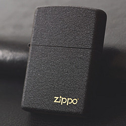 ZIPPO 之宝 芝宝打火机 zp236黑裂漆防风男士火机 之宝老式煤油火机 236ZL单机