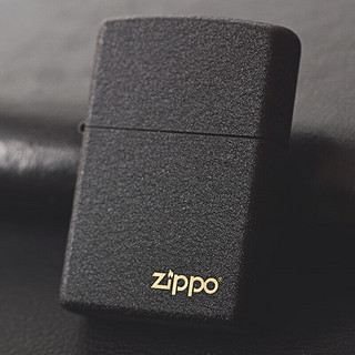 ZIPPO 之宝 芝宝打火机 zp236黑裂漆防风男士火机 之宝老式煤油火机 236ZL单机