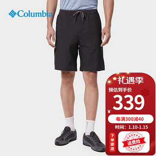 哥伦比亚（Columbia）短裤男裤春夏季户外运动休闲舒适透气时尚弹力五分裤AE0678 AE0678011 S(170/70A)