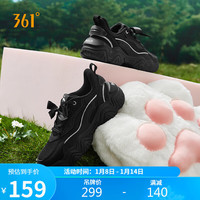 361° 运动鞋女萌爪春夏季网面厚底百搭休闲老爹鞋子女682416717-5