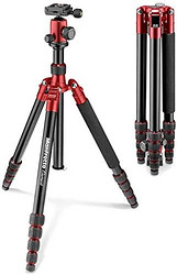 Manfrotto Element 大旅行者三脚架带球头 - 黑色MKELEB5RD-BH Large 红色