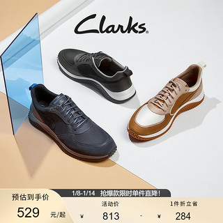 Clarks 其乐 男士休闲鞋秋季潮流拼色运动时尚街头耐磨运动休闲鞋