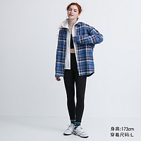 抖音超值购：UNIQLO 优衣库 男装/女装 法兰绒格子衬衫格纹外套衬衣 462405