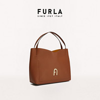 FURLA 芙拉 [新年礼物]FURLA芙拉PRIMULA牛皮大号女士通勤托特包