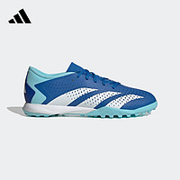 adidas阿迪达斯PREDATOR ACCURACY.3 L TF男女硬人造草坪足球鞋 深蓝色/白色/浅蓝色 45(280mm)