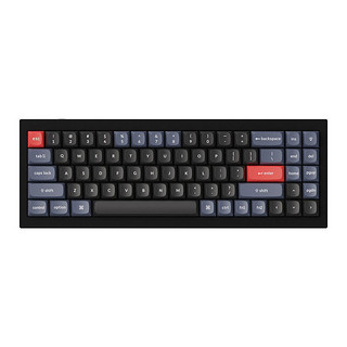 Keychron Q7客制化gasket设计机械键盘QMK改键RGB光CNC阳极铝壳