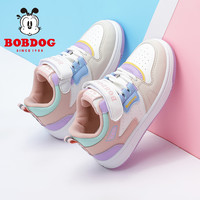 BoBDoG巴布豆童鞋男童鞋子春秋低帮板鞋秋款女儿童运动鞋