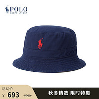 Polo Ralph Lauren 拉夫劳伦 男女同款 23年秋格纹法兰绒双面渔夫帽RL52734 999-多色 S/M