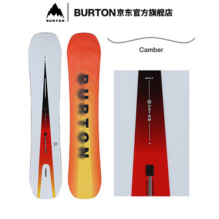 BURTON伯顿男士CUSTOM滑雪板单板进阶106881/107071 10688110960-CAMBER板型 158cm