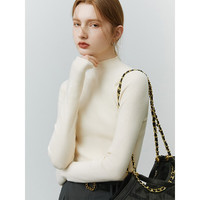 范思蓝恩 半高领针织打底衫