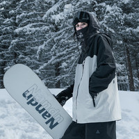 南恩南恩3L专业新款防风加厚情侣美式男士上衣雪服单板滑雪服女款防水
