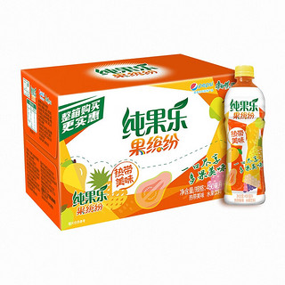 pepsi 百事 Tropicana 纯果乐 果缤纷 水果饮料 热带美味 500ml*15瓶