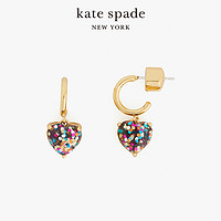 Kate Spade ks my love 心形耳坠耳环耳钉精致小巧女