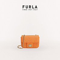 FURLA 芙拉 [新年礼物]FURLA芙拉POP STAR绗缝羊皮女士小号斜挎包