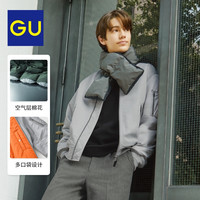 GU 极优 HEAT PADDED MA-1防水飞行员夹克空气棉服347532