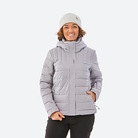 迪卡侬滑雪服女款户外短款滑雪服防寒服防水保暖羽绒夹克-4532398
