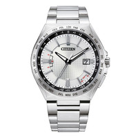 西铁城（CITIZEN）ATTESA-CB0210系列男士电波表世界时间商务 经典手表 CB0210-54A