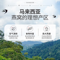 雷允上 燕窝礼盒雷允上干燕窝100g特级马来溯源干盏金丝燕礼盒