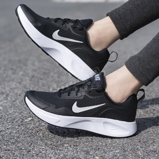 NIKE 女鞋 运动鞋户外减震低帮休闲鞋透气跑步鞋子女 黑色/偏大半码/透气舒适 37.5