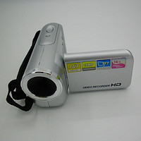 高清数码dv摄像机校园党ccd照相机手持旅游复古儿童摄影录像 银色 配32G内存卡