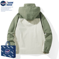 NASA GAVK冬季夹克男修身潮牌运动棒球服女