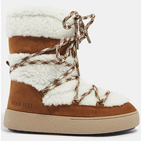 MOON BOOT Ltrack系列 Shearling 女士雪地靴