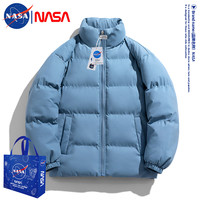 NASA美式加厚羽绒棉服男女款冬季立领短款棉袄宽松棉衣外套潮