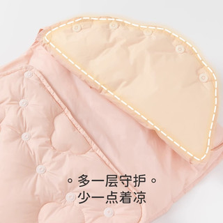 婴儿轻薄羽绒小马夹冬季宝宝三防可爱小背心白鸭绒马甲保暖外套