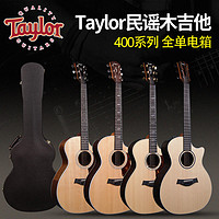 TAYLOR 泰莱Custom 414CE-R卢茨云杉定制全单板泰勒电箱民谣木吉他