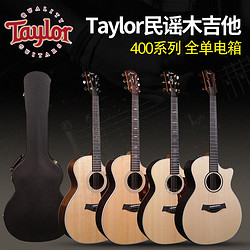 TAYLOR 泰莱Custom 414CE-R卢茨云杉定制全单板泰勒电箱民谣木吉他