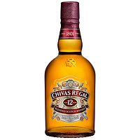 CHIVAS 芝华士 12年 苏格兰 斯佩赛产区 调和型 威士忌 洋酒 500ml