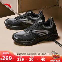 anta安踏千禧雀翎休闲鞋男鞋秋冬老爹鞋厚底运动鞋商场同款112338899