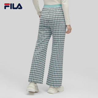 FILA Emerald斐乐女士针织长裤2024春