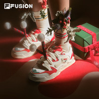 FILA FUSION斐乐潮牌女鞋滑板鞋2024春潮流风休闲鞋板鞋 36