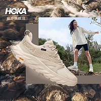 HOKA ONE ONE 男女鞋秋冬ANACAPA LOW GTX低帮户外徒步鞋耐磨减震支撑防水版 蛋酒色/流沙色 46