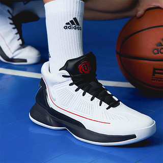 adidas 阿迪达斯 新款 D Rose 10 男子减震防滑耐磨中帮罗斯实战训练篮球鞋EH2369 EH2369 42(260mm)