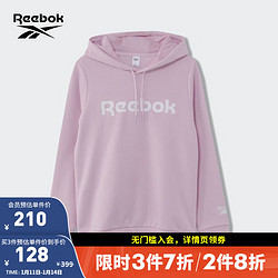 Reebok 锐步 官方女子HOODIE运动休闲经典LOGO宽松美式百搭连帽卫衣 GV5520 A/M