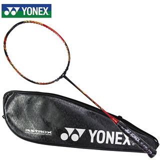 YONEX 尤尼克斯 羽毛球拍全碳素单拍桃田天斧AX99PRO红4U5空拍