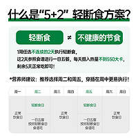 BOOHEE 薄荷健康 薄荷生活5+2轻断食方案2天餐轻食代餐控热量含低碳水液断食品套餐