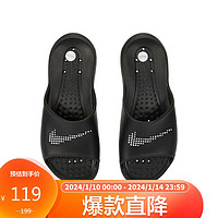 NIKE 耐克 女子拖鞋VICTORI ONE SHWER SLIDE运动鞋CZ7836-001黑色38码