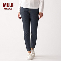 百亿补贴：MUJI 無印良品 无印良品 女式 横竖弹力牛仔 紧身裤舒适简约