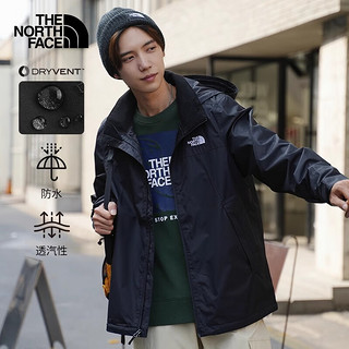 THE NORTH FACE 北面 单层冲锋衣88FR JK3/黑色 XL/180